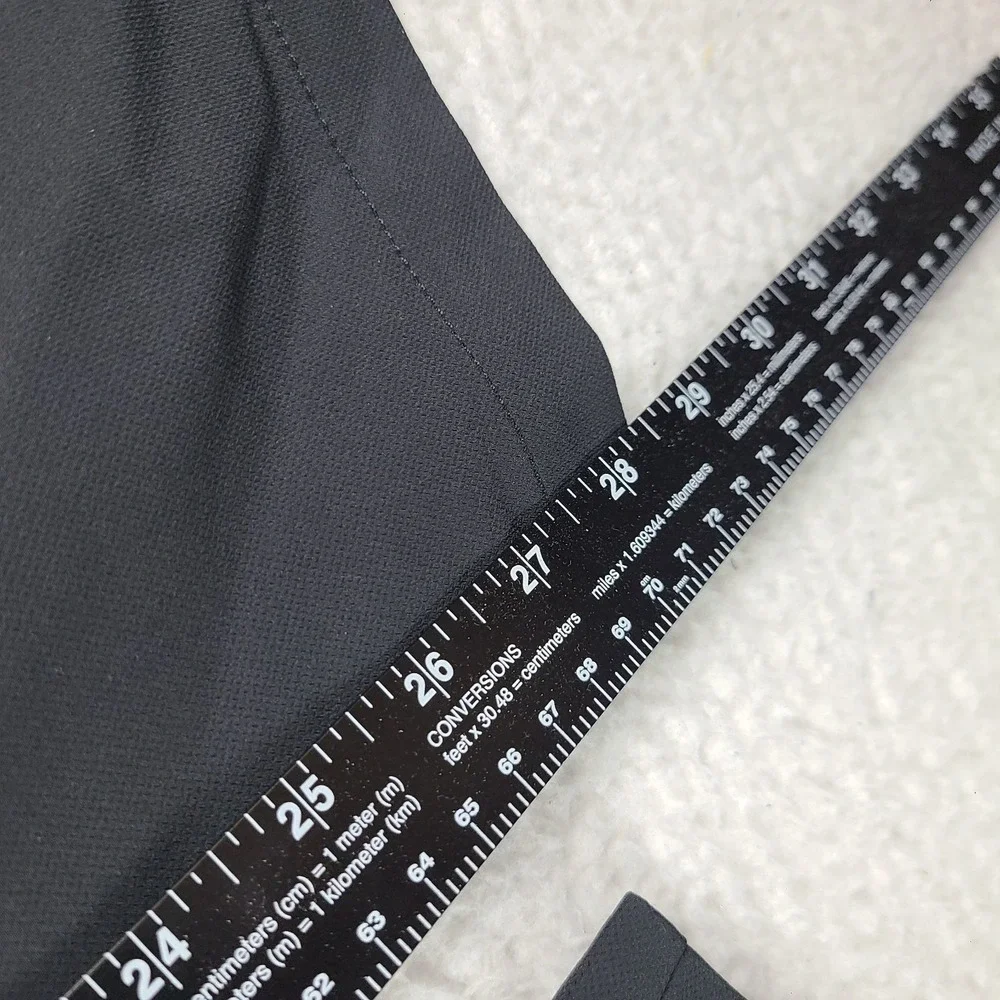 Banana Republic City Pants Mens 40x29 Black Activewear Performance Tech Golf NEW